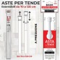 ASTE TENDA 70 120CM