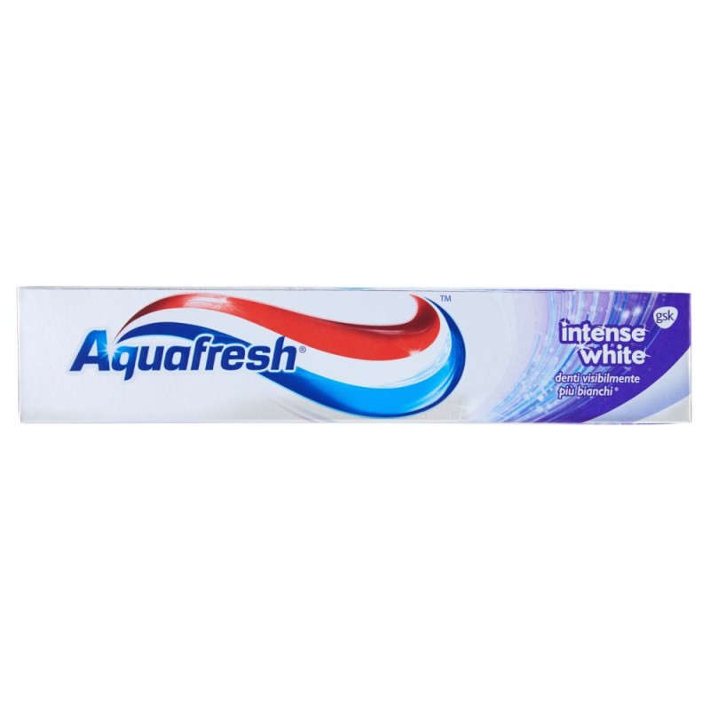 AQUAFRESH DENTIFRICIO INTENSE WHITE75 ML