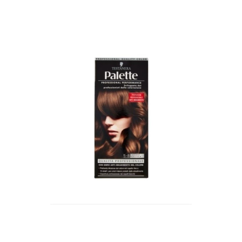 PALETTE PROFESSIONAL TINTA 5-8 CASTANO NOCCIOLA