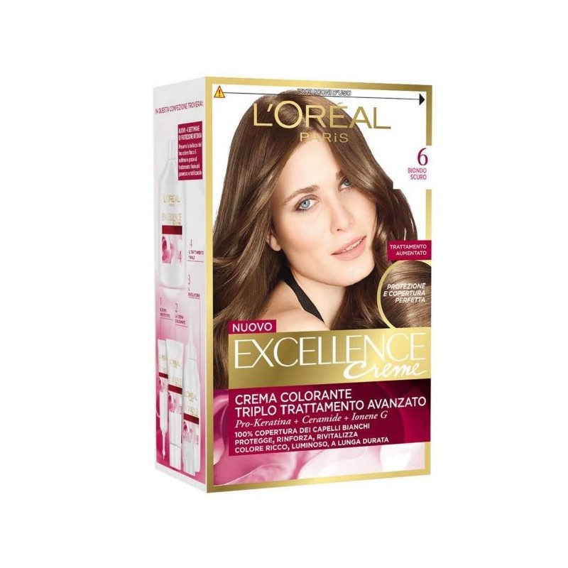 LOREAL EXCELLENCE CREME 6 BIONDO SCURO