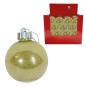 SFERA GLITTER ORO 8 CM