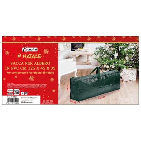 SACCA PER ALBERO PVC CM.125X45X35