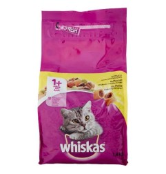 WHISKAS 1+ CROCCANTINI POLLO G