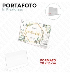 PORTA FOTO PLASTICA ORIZzONTALE