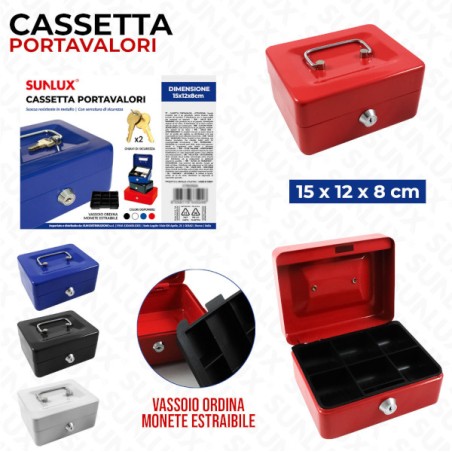 CASSETTA SICUREZZA 150X120X80MM
