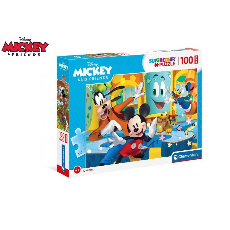 MAXI PUZZLE 100PZ 40X27X4 MICKEY 6/1