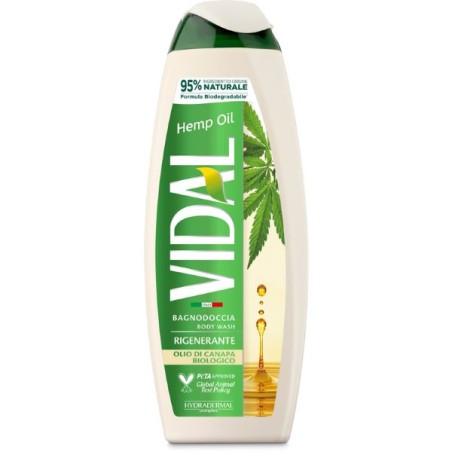 VIDAL BAGNODOCCIA HEMP OIL CANAPA ML 500