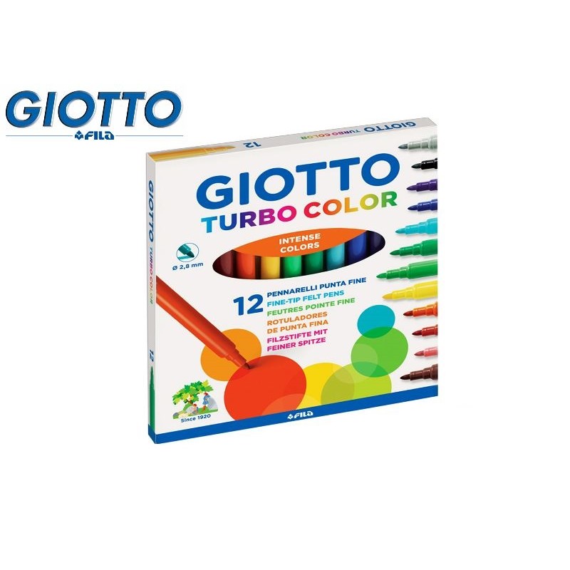 GIOTTO TURBO COLOR PENNARELLI 12PZ