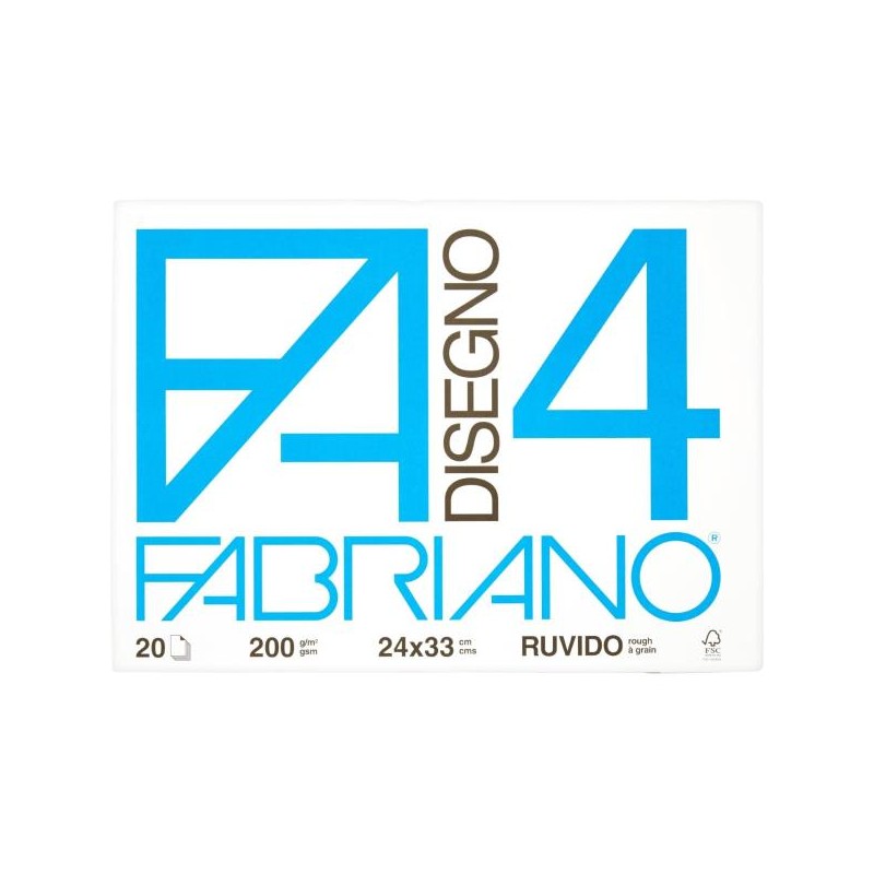 FABRIANO F4 24X33 CM RUVIDO