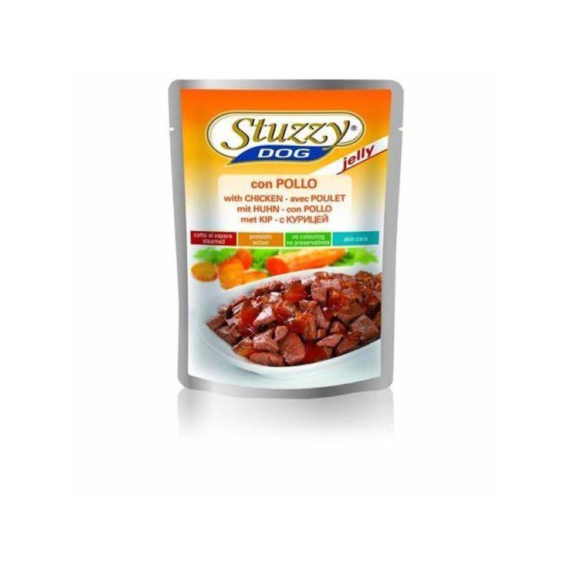 STUZZY DOG BOCCONCINI POLLO JELLY 100GR