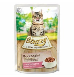 STUZZY CAT BOCCONCINI PROSCIUTTO 85GR