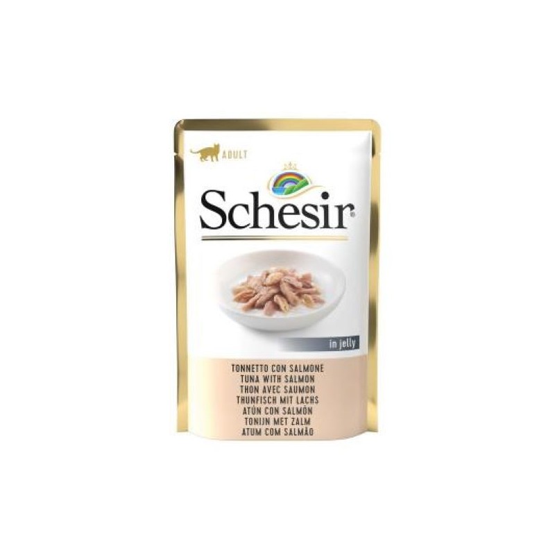 SCHESIR CAT TONNETTO CON SALMONE 85GR