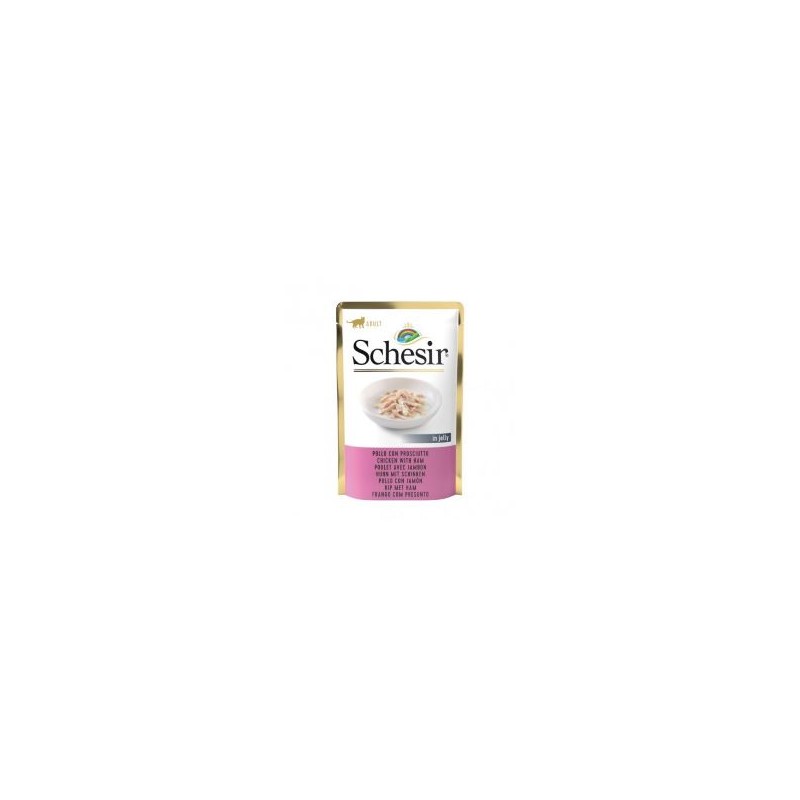 SCHESIR CAT POLLO PROSCIUTTO 85GR