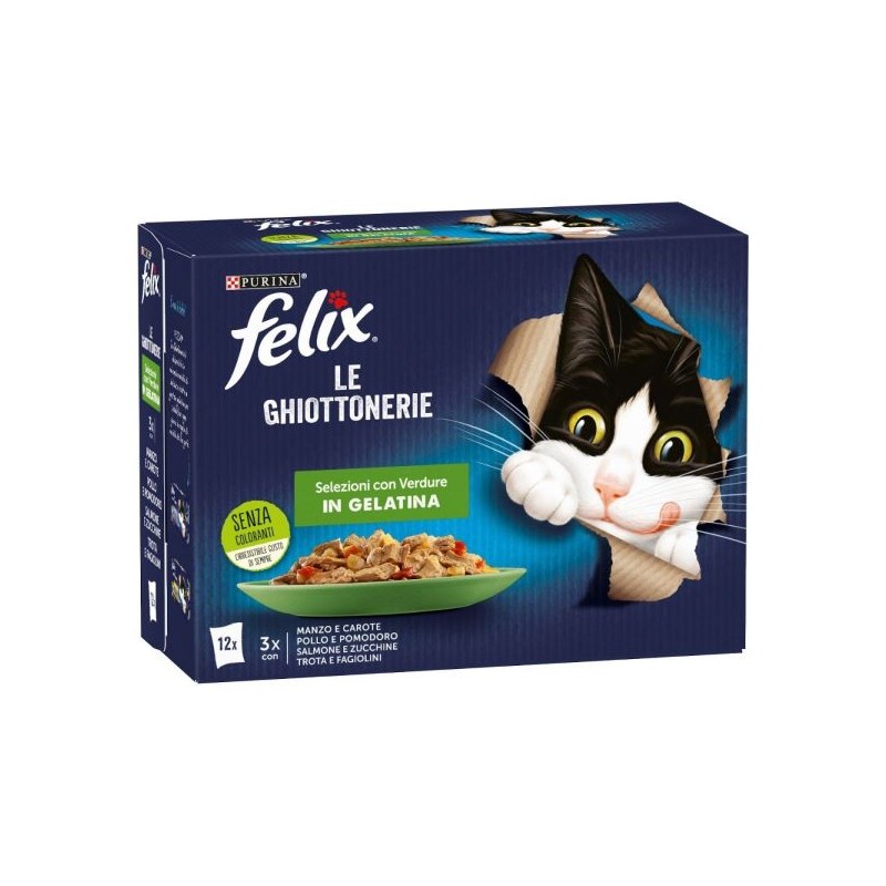 FELIX LE GHIOTTENERIE MANZO&SALMONE 12X85G