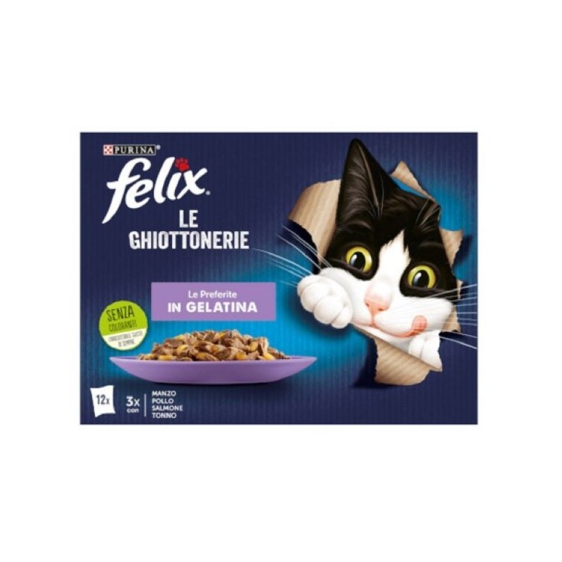 FELIX LE GHIOTTONERIE MANZO 12X85GR