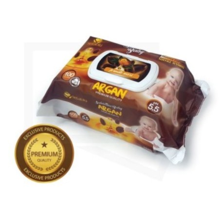 SALVIETTINE BABY ARGAN MAXI 100PZ