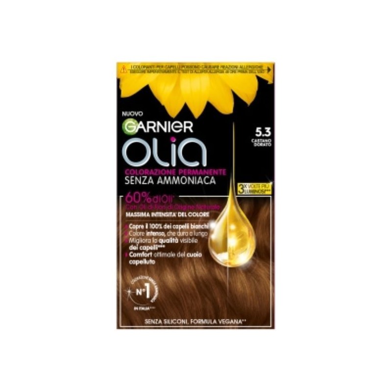 OLIA NEW 5.3 CASTANO DORATO SHAMPOO COLORANTE