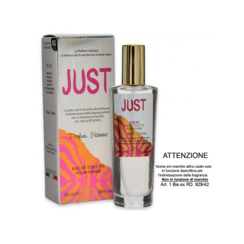 JUST HER  EAU DE TOILETTE POUR FEMME 50ML