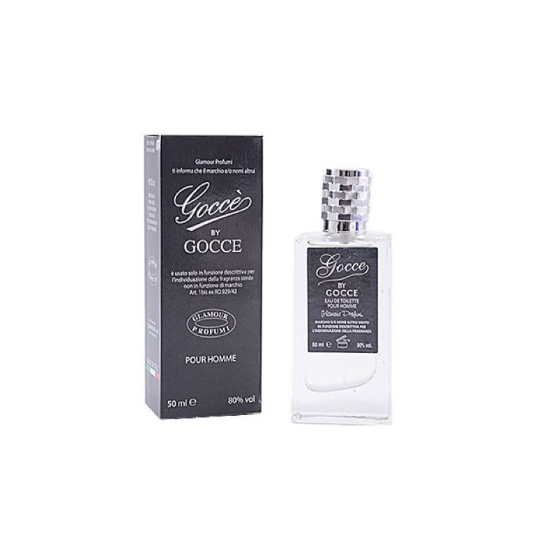 GOCCE BY GOCCE EAU DE TOILETTE POUR HOMME 50ML