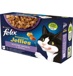 FELIX SENSATIONS JELLIES MANZO&TROTA 12X85GR