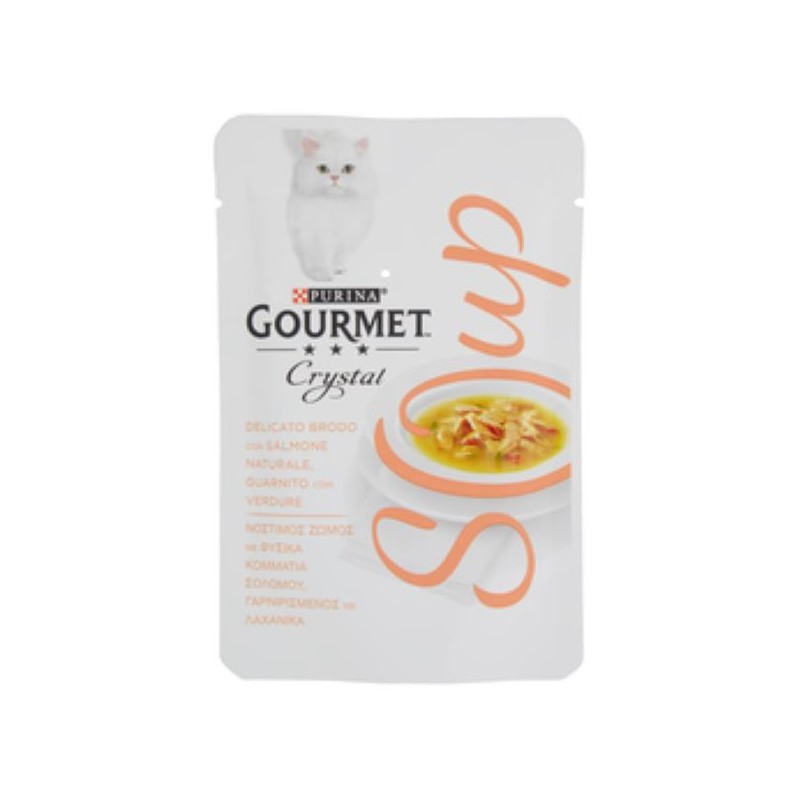 GOURMET SOUP SALMONE&VERDURA 40GR