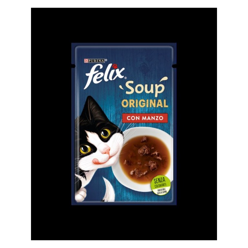 FELIX SOUP CON MANZO 48 GR