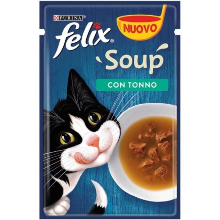 FELIX SOUP CON TONNO 48 GR