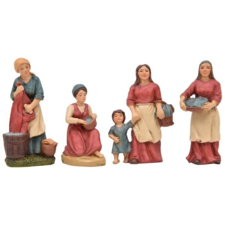 PERSONAGGI PRESEPE LAVANDAIA CM10
