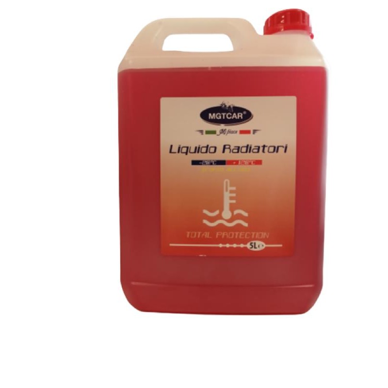 LIQUIDO RADIATORE ROSSO LT 5 per motori