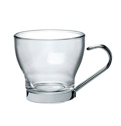 TAZZA CAFFE' OSLO CON MANICO INOX 10 CL