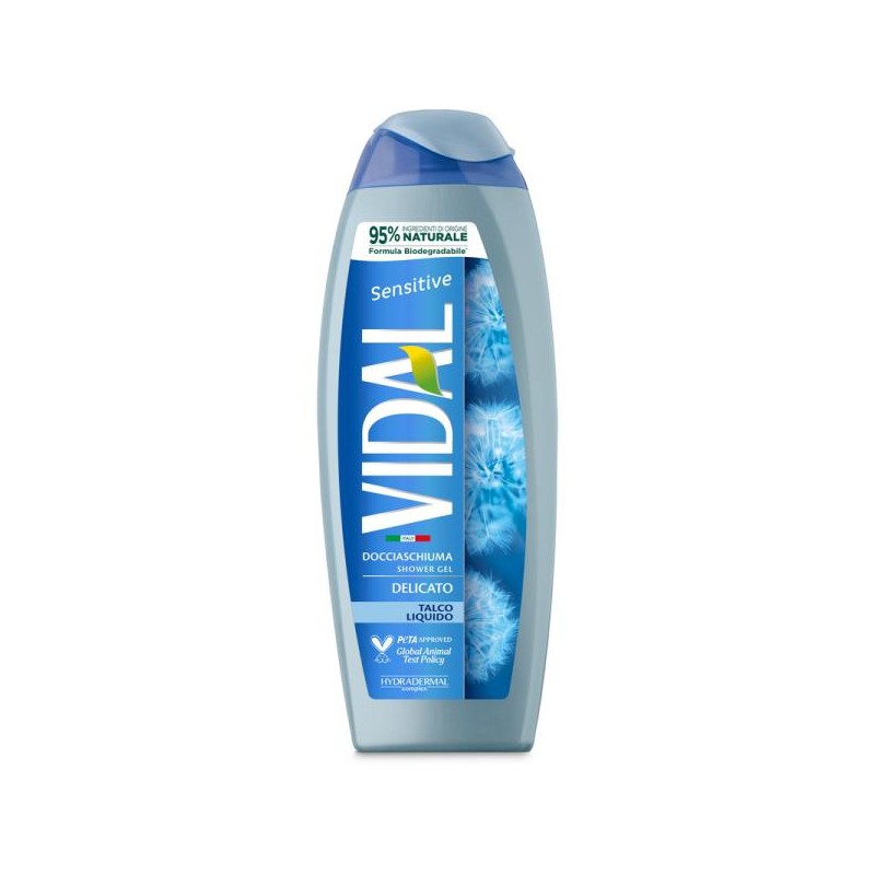 VIDAL DOCCIA  250ML TALCO