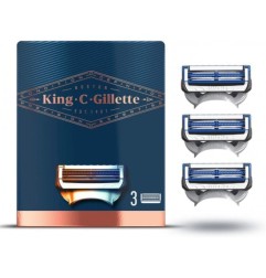 GILLETTE KING RICAMBI PER RASOIO PER IL