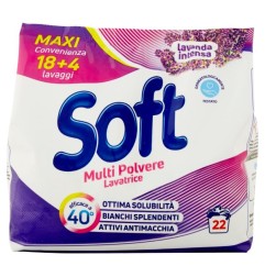 SOFT LAVATRICE LAVANDA POLVERE