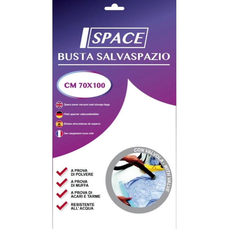 BUSTA SALVASPAZIO SPACE LIGHT TR.CM . 70X100