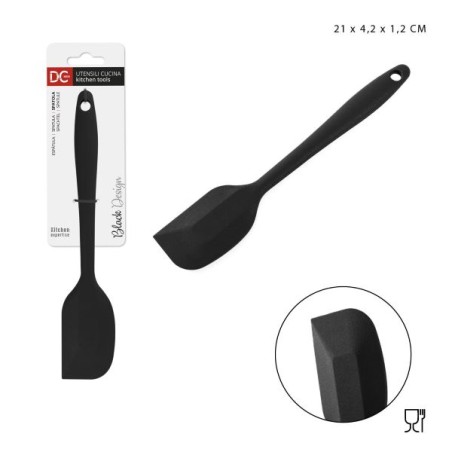 DC CASA L/BLACK SPATOLA SILICONE 21X4.2X
