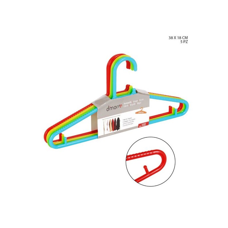 STAMPELLA PLASTICA 38X18CM 146G 5PZ ASS