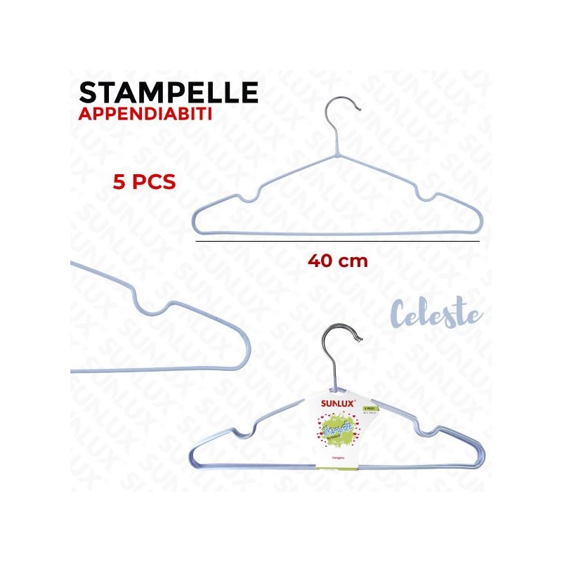 STAMPELLE CELESTE PASTEL 40X19CM 5PZ