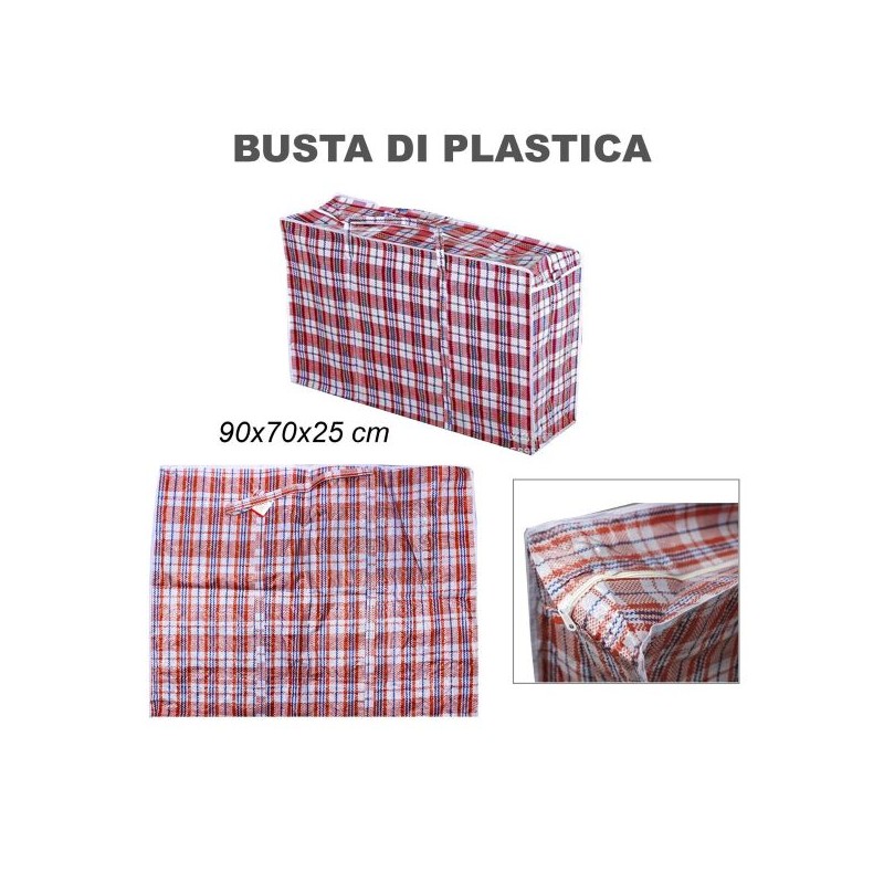 BUSTE SPESA 90X70X25cm ROSSO