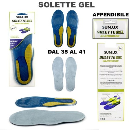 SOLETTE IN GEL ANATOMICHE