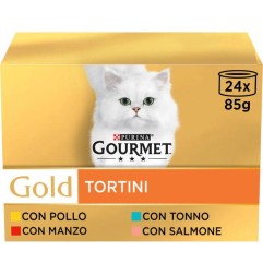 GOURMET GOLD TORTINI 24X85 GR