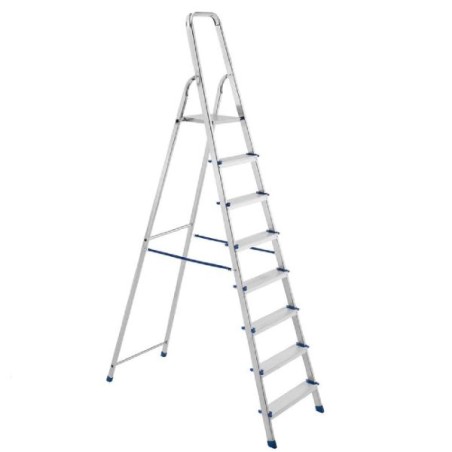 SCALA ALLUMINIO 8GR PIUMA PORTATA KG100