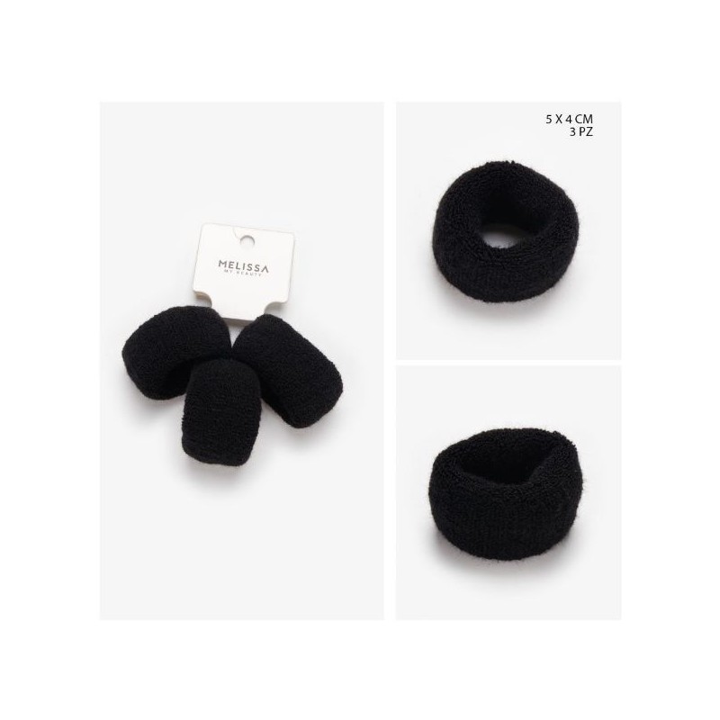 MELISSA ELASTICO MAX SPUGNA NERO 50X40MM