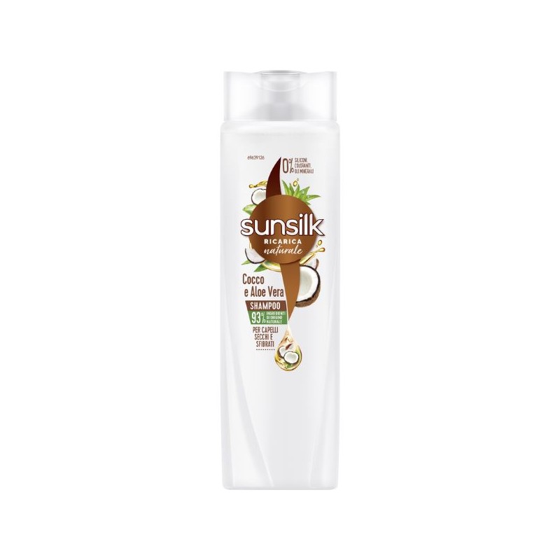 SUNSILK SHAMPOO COCCO E ALOE VERA 250ML