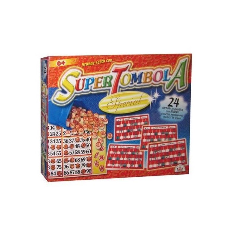 SUPER TOMBOLA 24 CARTELLE