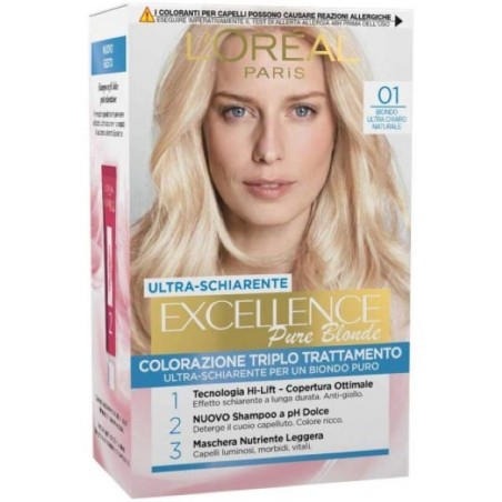 LOREAL EXCELLENCE CREME 01 ULTRA CHIARO NATURALE