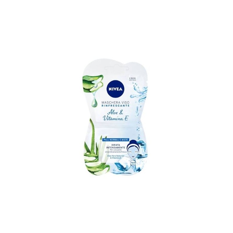 NIVEA MASCHERA 2 APPLICAZIONI IDRATANTE RINFRESCANTE