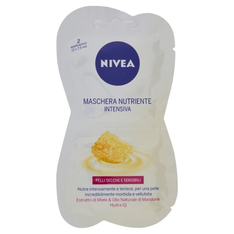 NIVEA MASCHERA 2 APPLICAZIONI NUTRIENTE INTENSIVA