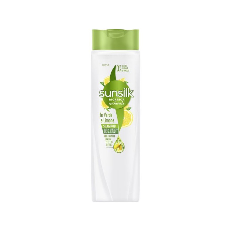 SUNSILK SHAMPOIO DETOX TE E LIMONE 250ML