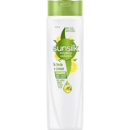 SUNSILK SHAMPOIO DETOX TE E LIMONE 250ML