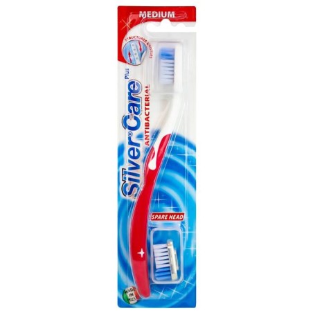 SILVERCARE SPAZZOLINO MEDIUM ANTIBACTERICAL